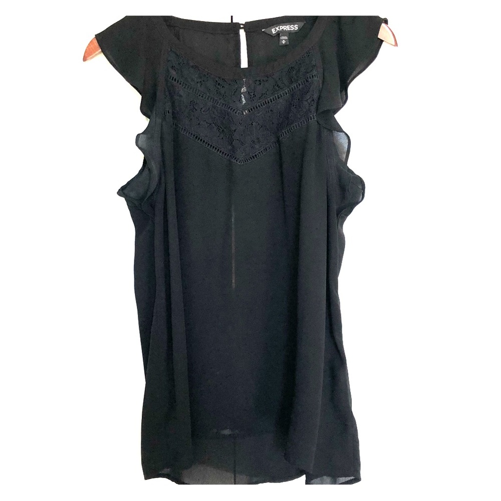 Express black blouse